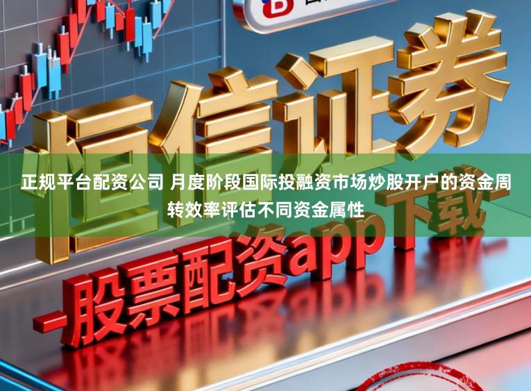 正规平台配资公司 月度阶段国际投融资市场炒股开户的资金周转效率评估不同资金属性