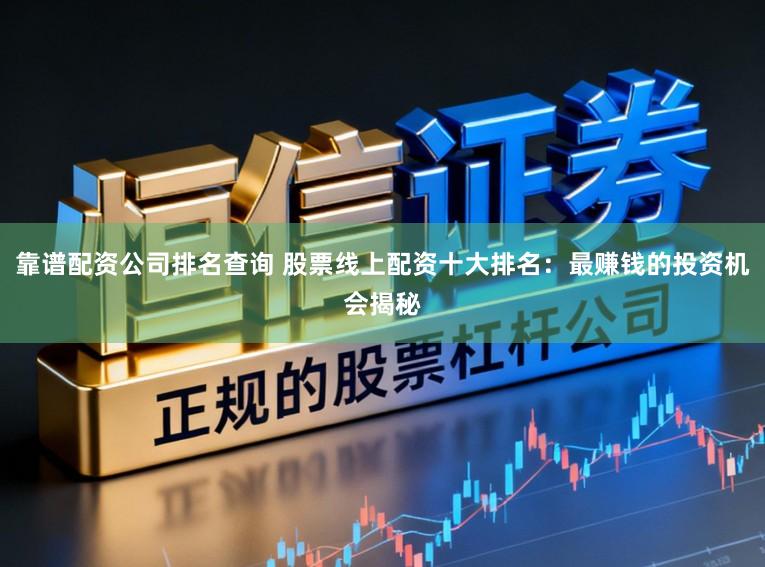 靠谱配资公司排名查询 股票线上配资十大排名：最赚钱的投资机会揭秘